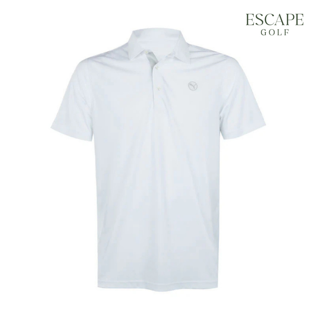 Kaos Polo Golf Pria Putih | Puma Pure 2.0 LC Golf Polo