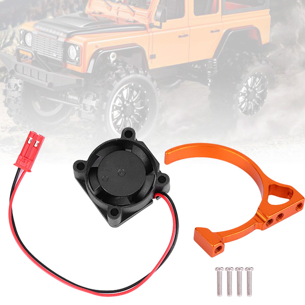 RC Accessory RC Cooling Fan 540 550 Engine Cooling Fin Heatsink with Fan 25*25MM/30*30MM 5V for RC 1