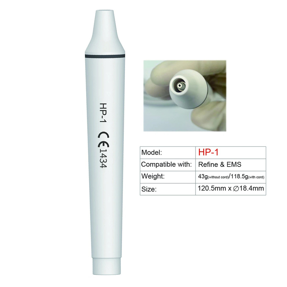 Ultrasonic Scaler Handpiece HY-1LHP-6LHP-5LHP with LED Ultrasonic Scaler Handle Fit for Refine EMS W