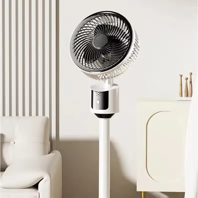 ALIONG Kipas Angin Lantai Floor Fan Multi Angle Swing USB Powered - XT-01