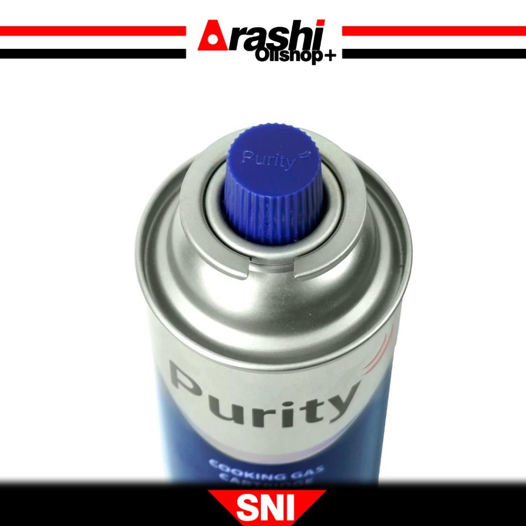 Gas Kaleng PURITY Portable 235gr / Purity Butane Gas Cartridge