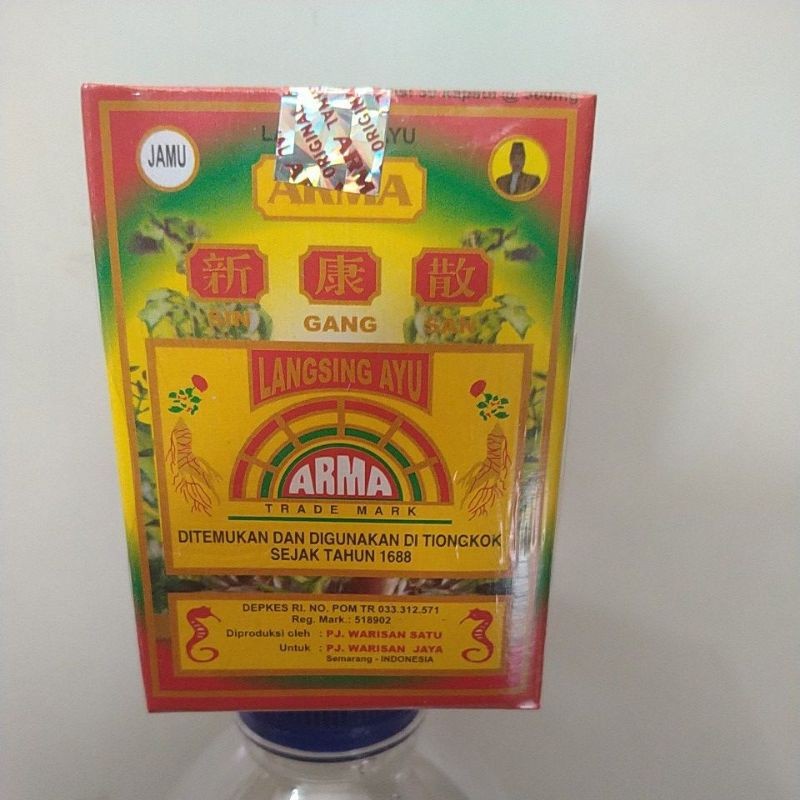 Pelangsing Badan Herbal Arma Langsing Ayu Original