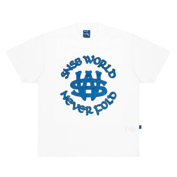 SNSB WORLD | FOLD WHITE | T-SHIRT | SORRYNOTSORRY.B | SNSB