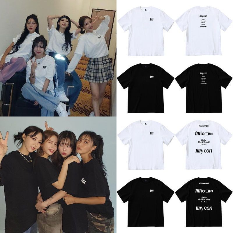COD READY STOCK Kaos MAMAMOO MY CON Concert T-shirt Oversized Combed 30s Sablon Premium Tidak Luntur