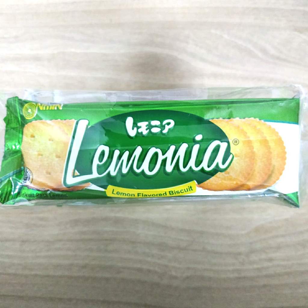 [Sachet] lemonia nissin biskuit lemon renceng | isi 10 sachet