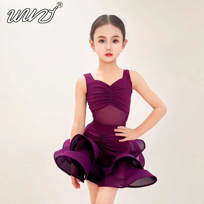 New girls' Latin dance dress