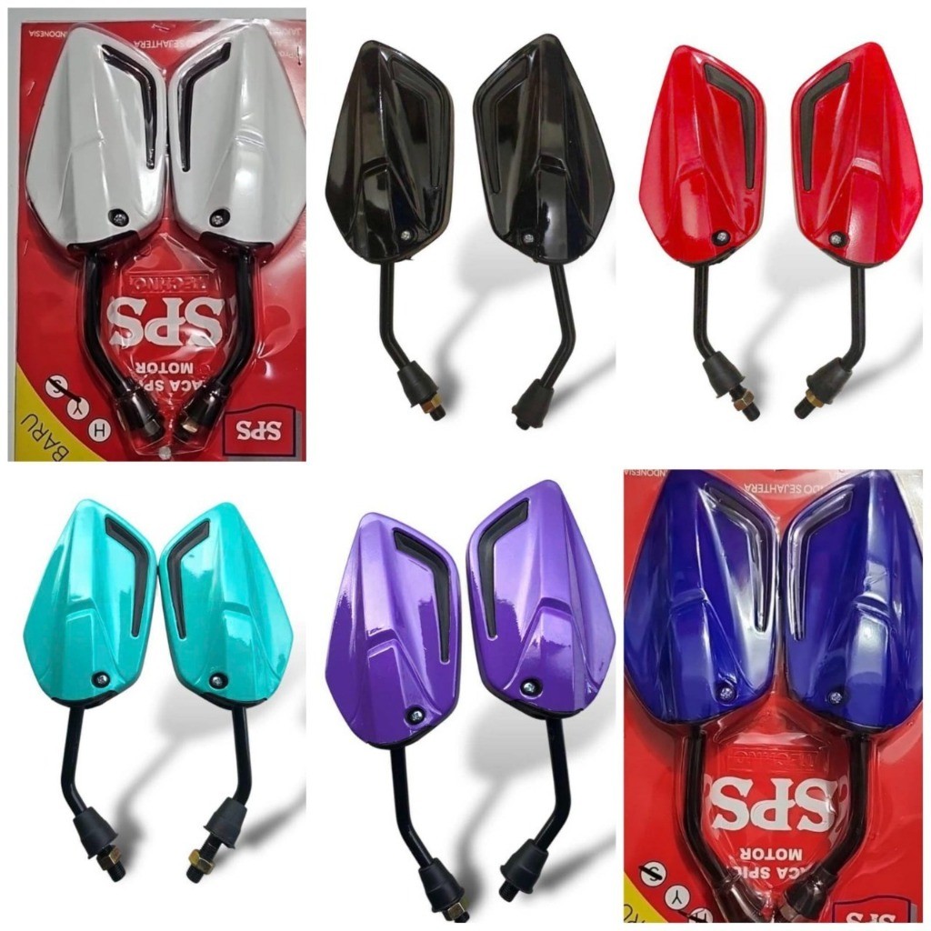 (COD) (HARGA SEPASANG) Spion Motor Variasi Techno / spion motor Universal Honda Yamaha PCX Vario Bea