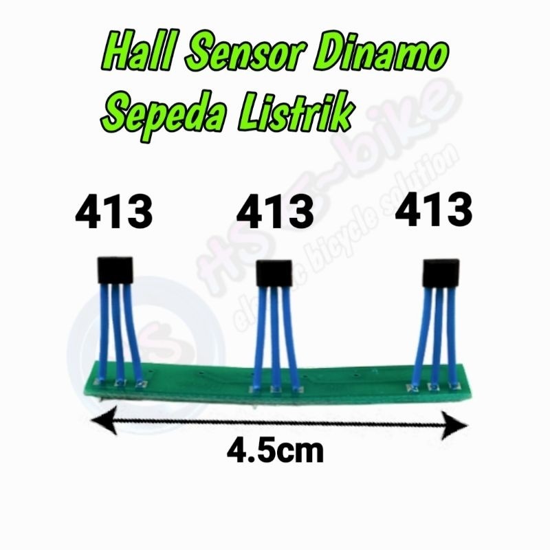 Hall Sensor dinamo Universal Sepeda Listrik 350W ~ 500W