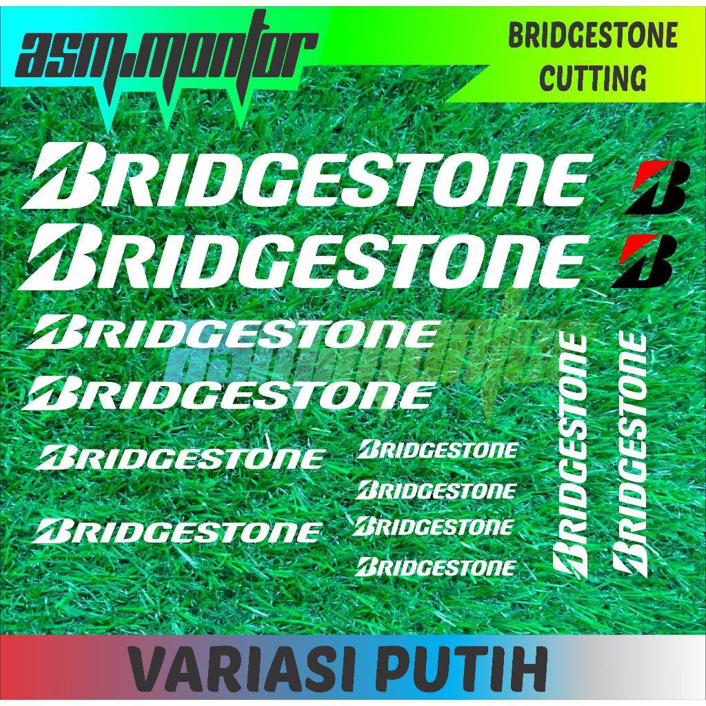 CUTTING STICKER SEPEDA BRIDGESTONE