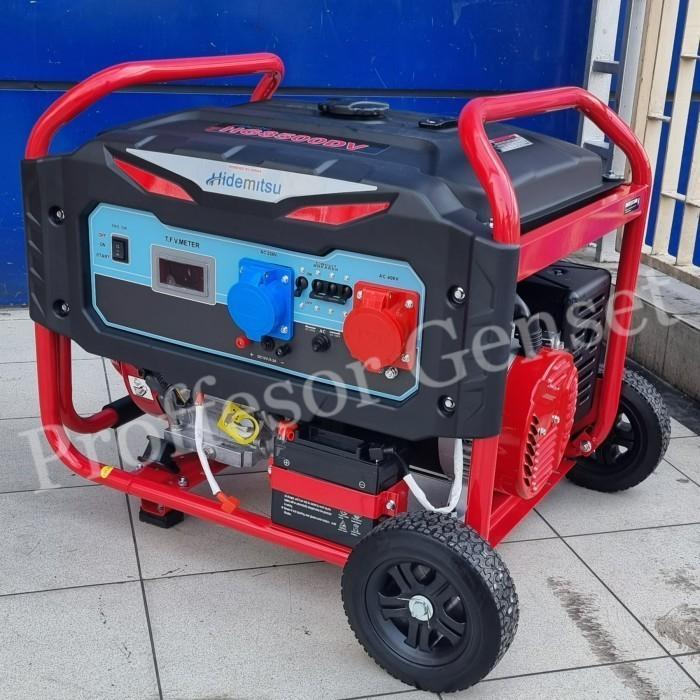 Genset HONDA Hidemitsu 8 kva 5000 watt 3 phase HG8500DV 6500 watt