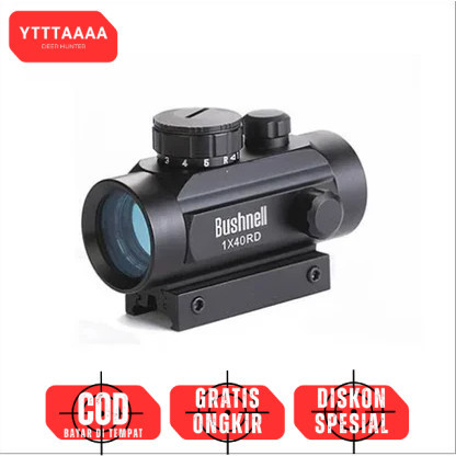 Judul Baru: Teropong Bidik Red Dot Scope Spike 1x30 RD Mounting Rel 11mm 20mm Teleskop Senapan Tacti