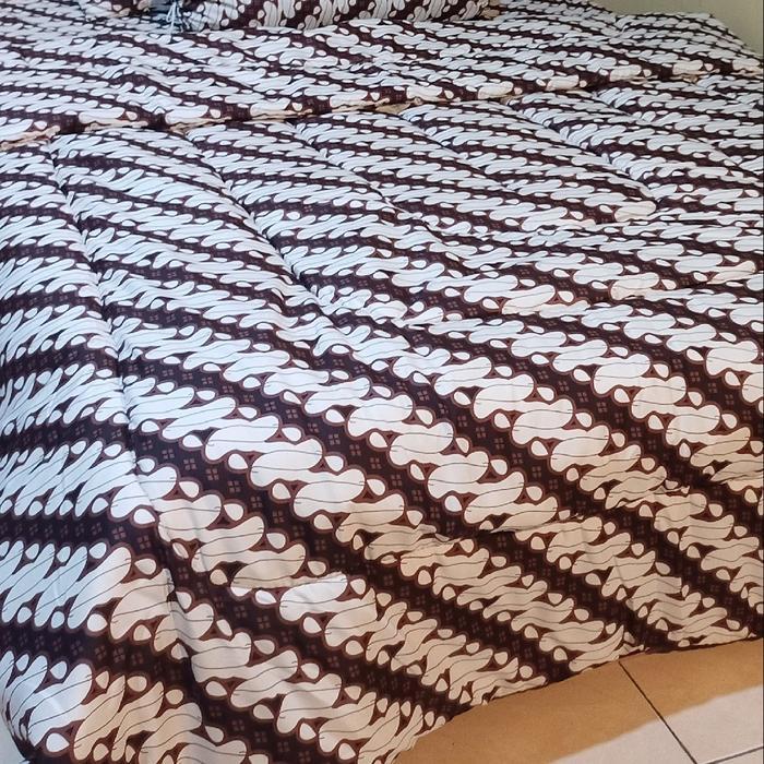PROMO  BEDCOVER MOTIF BATIK (SELIMUT SAJA) Lembut Katun deperse - Bc Parang jogja, 160x200