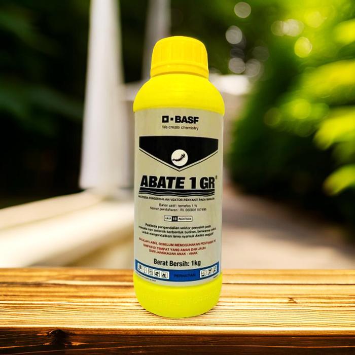 ABATE 1GR – Larvasida Ampuh untuk Membasmi Jentik Nyamuk Aedes aegypti Penyebab DBD, Cocok untuk Pen