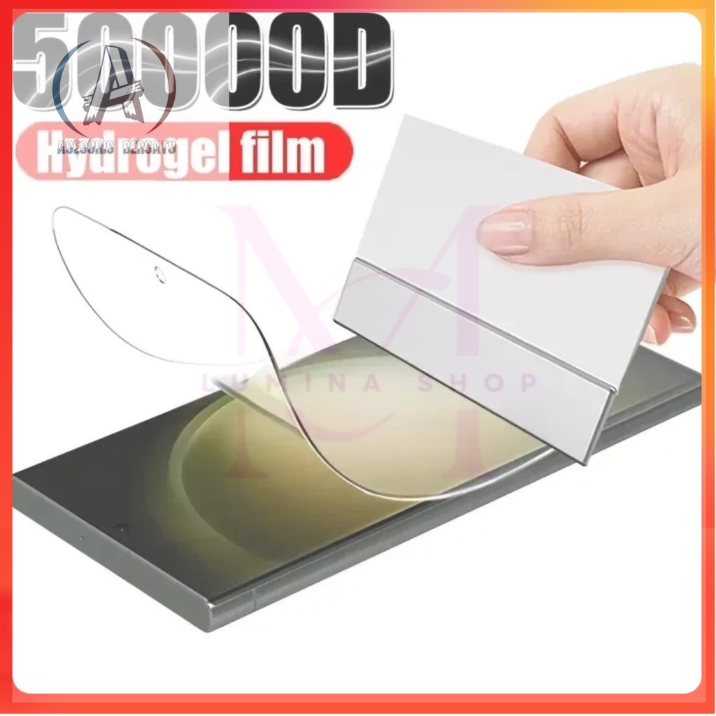 INSTANT Temper Glass Hydrogel Redmi Note 8 Redmi Note 8 Pro Redmi Note 9 Redmi Note 9 Pro Note 9S Re