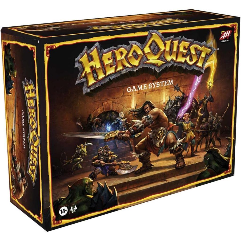 Hasbro Gaming Avalon Hill HeroQuest Game System Tabletop Board Game,Immersive Fantasy Dungeon Crawle