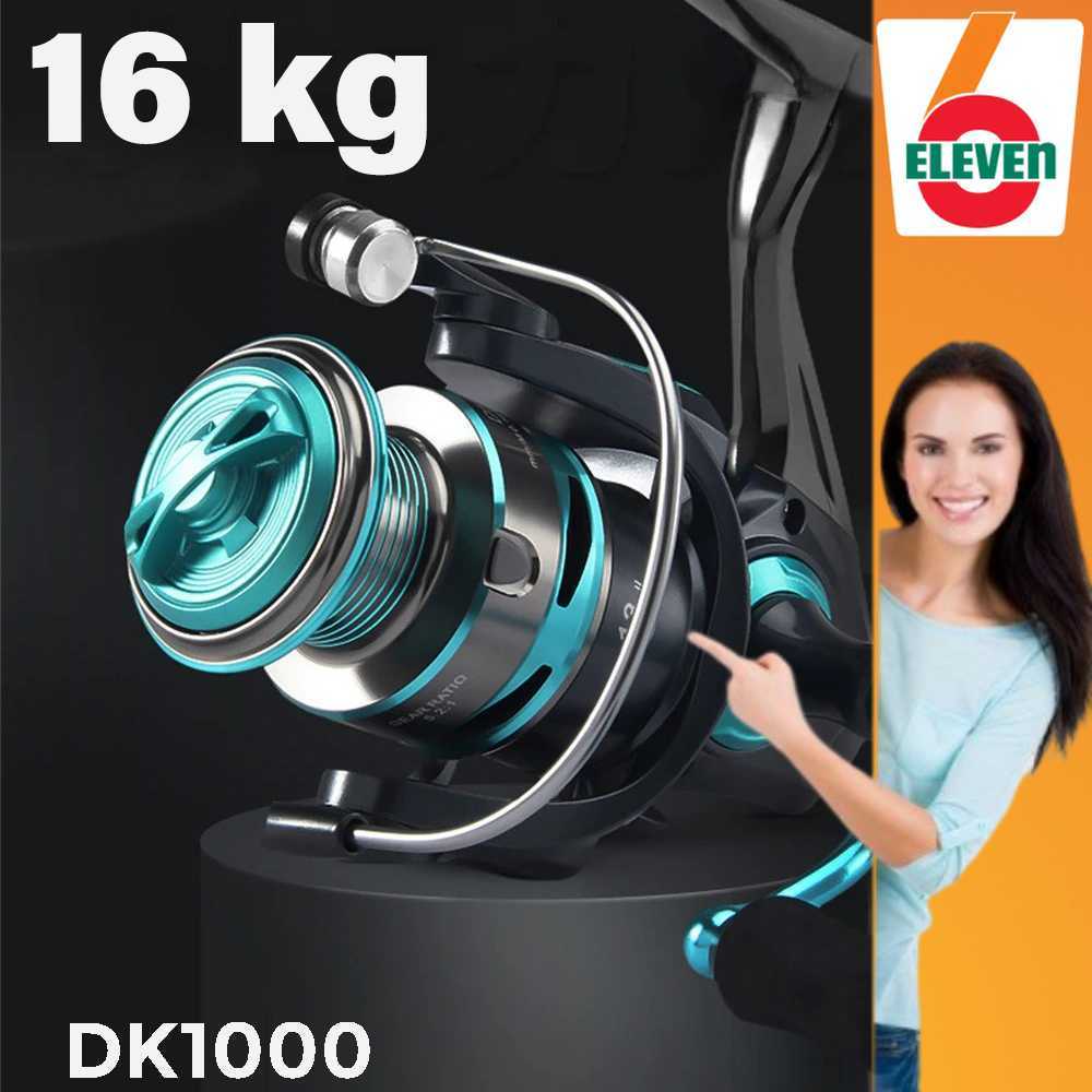 6ELEVEN - DK Fishing Reel Gulungan Pancing Spinning Breaking Force 16kg