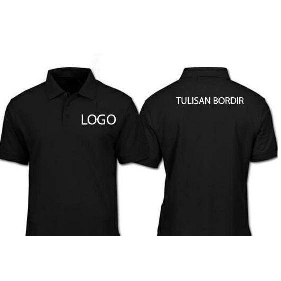 (BORDIR) CUSTOM POLO SHIRT - REQUEST BAJU POLO - BAJU KERAH CUSTOME POLO