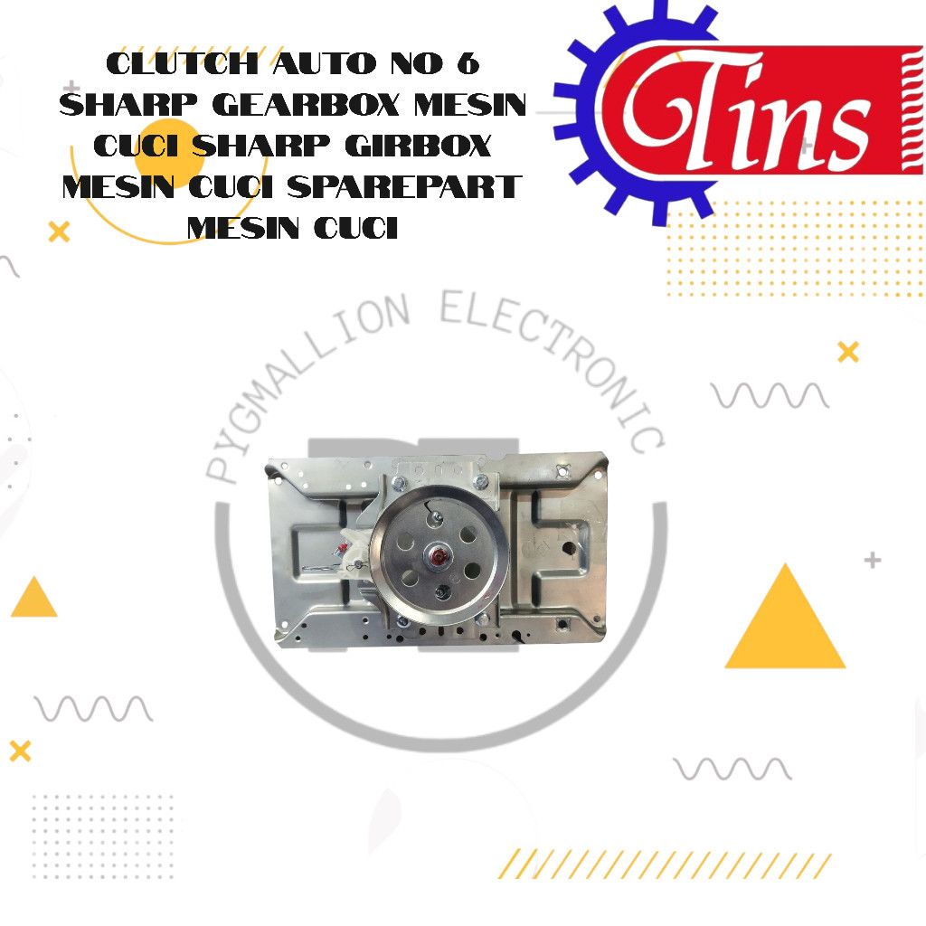 CLUTCH AUTO NO 6 SHARP GEARBOX MESIN CUCI SHARP GIRBOX MESIN CUCI SPAREPART MESIN CUCI
