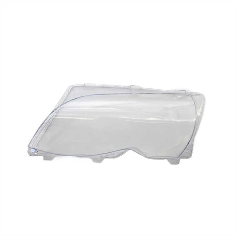 1 Pair Car Headlight Cover Headlight Shell Transparent Cover For BMW 3 Series E46 318I 320I 325I 4Do