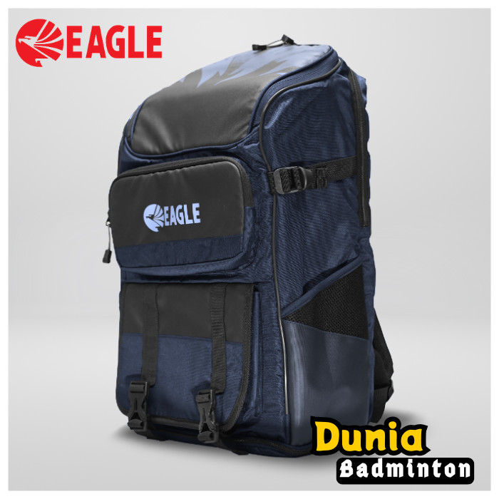 Eagle FLASH Backpack- Tas Ransel Raket Badminton Original Eagle