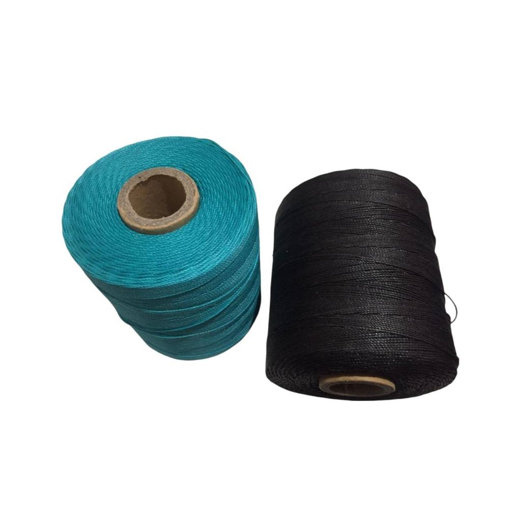 0.6mm Leather Polyester Wax Round Thread Benang Jahit Kulit Kerajinan