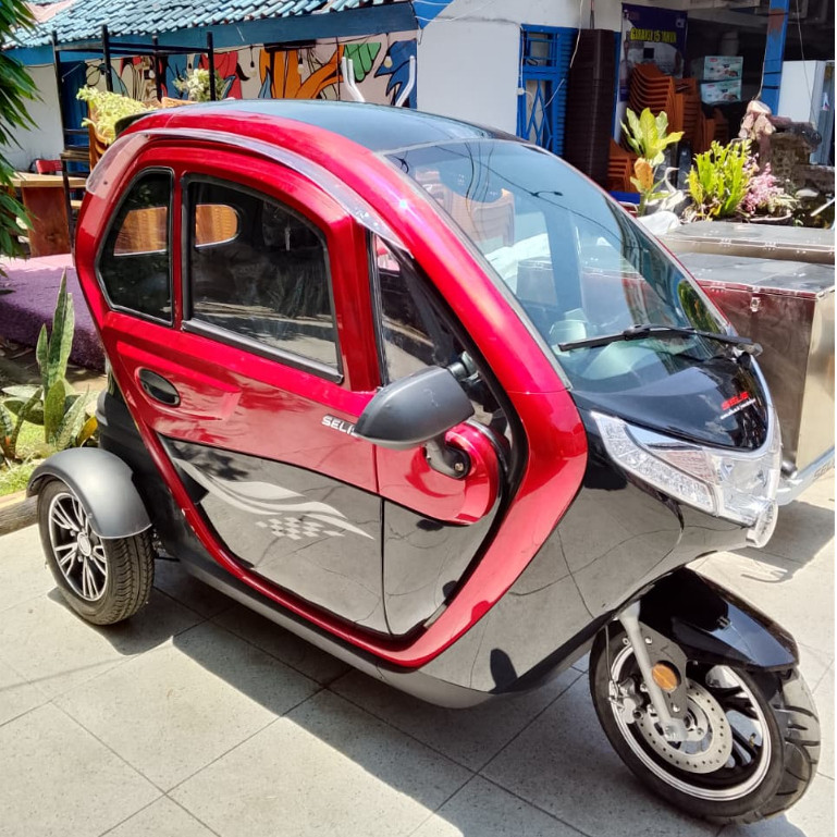 SELIS SEPEDA LISTRIK TERBARU BALIS RODA 3