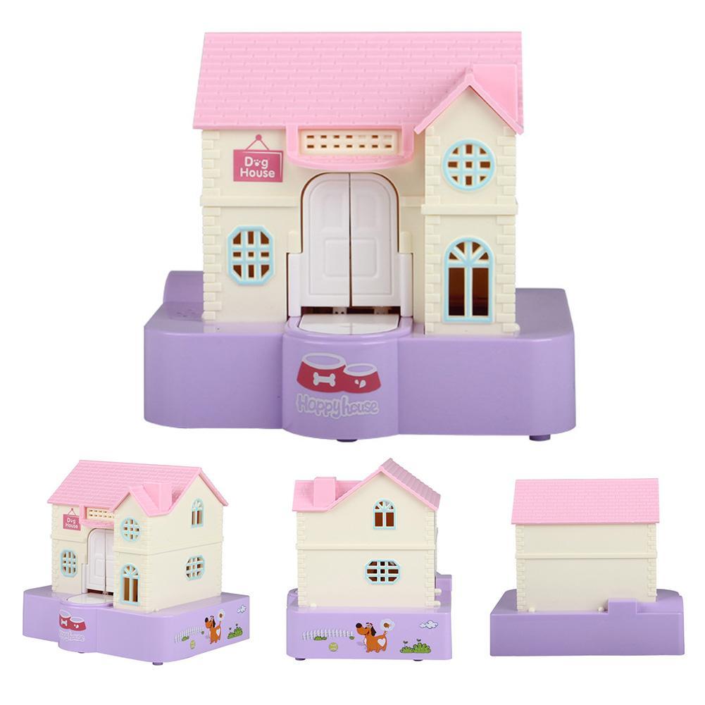 Cute House Dog Stealing Coin Money Saving Box Electric Piggy Bank Toy Kids Gift Birthday Gift Coins 