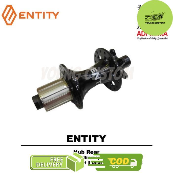 Hub Rear Entity 32 Hole 6 Bolt Boost Hub Belakang Sepeda - 8-11sp -young