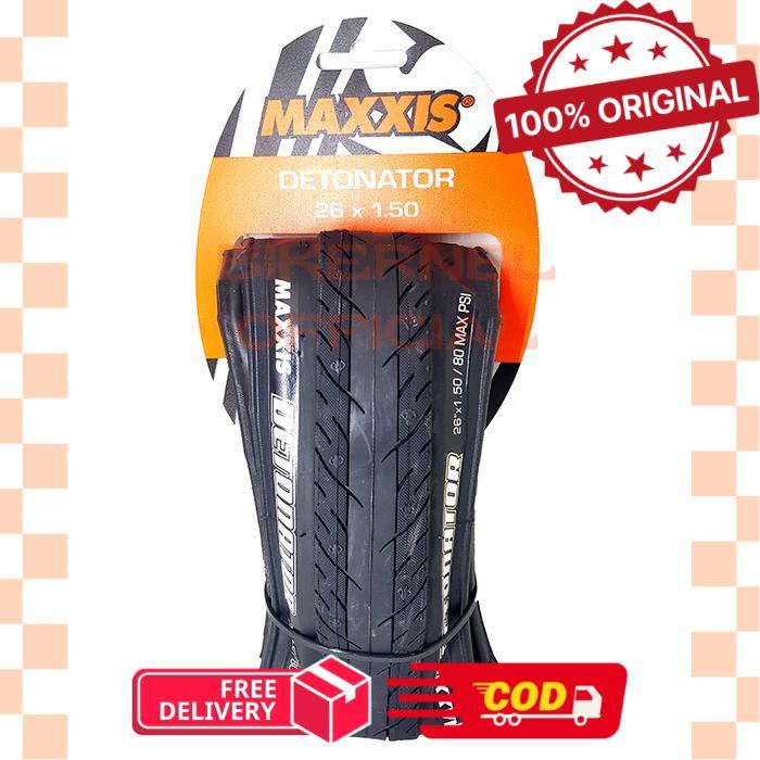 Maxxis Detonator Kevlar TIre | Ban Luar Sepeda 26 / 27.5 / 700C - 26x1.50 -biker