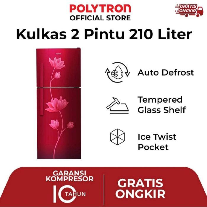 KULKAS POLYTRON BELLEZA 2PINTU PRB 219