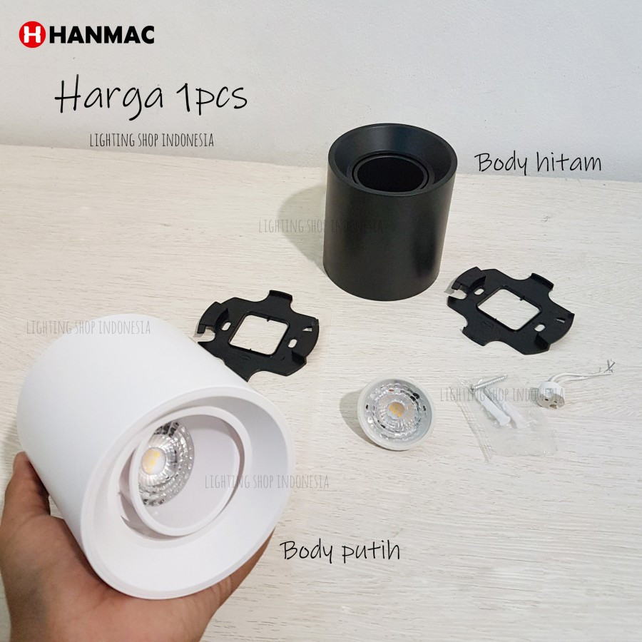 Lampu downlight outbow kap rumah lampu led mr16 atur arah cahaya