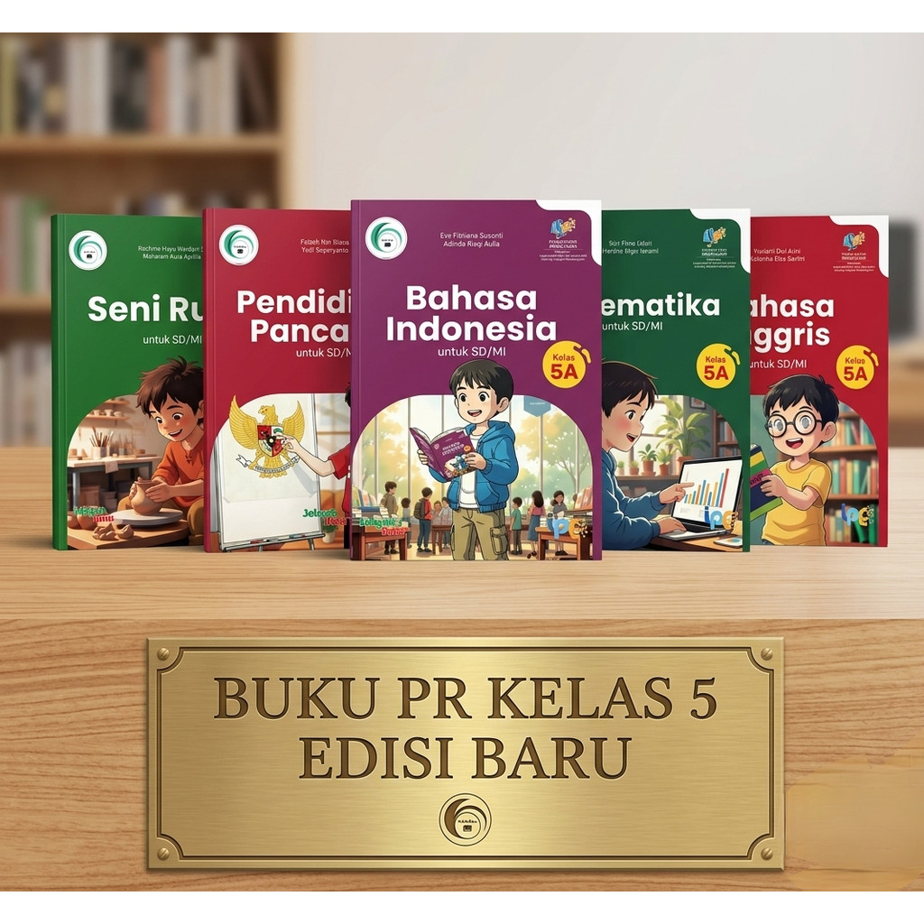 BUKU PR SD KELAS 5 SEMESTER 1&2 INTAN PARIWARA EDISI BARU