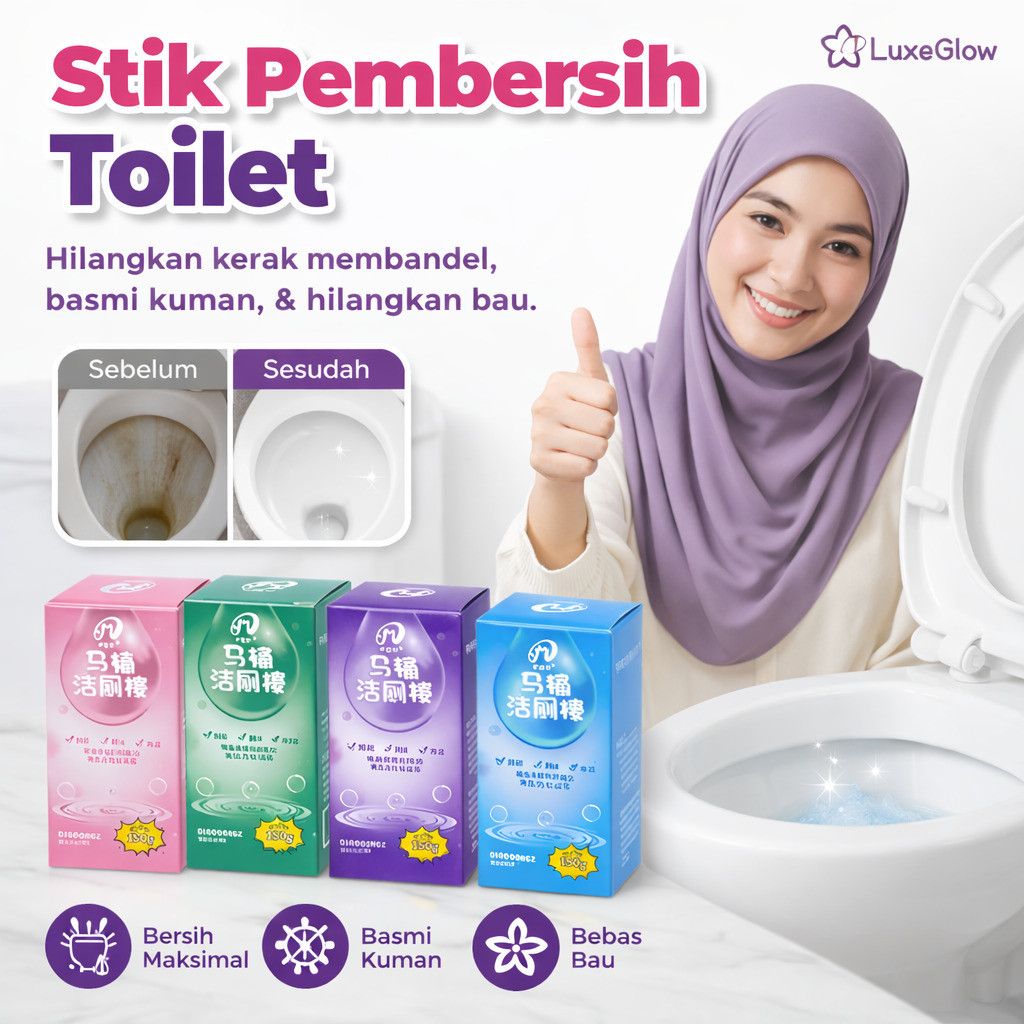 Pembersih Mangkuk Toilet Blue Bubble/Tongkat Pembersih Kerak Toilet/Toilet Bowl Cleaner/Pembersih Ke