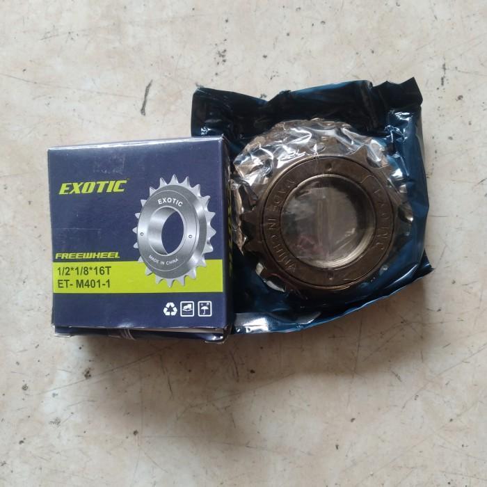 sparepart sepeda freewheel single singel speed 16T exotic sepeda anak bmx mini fixie