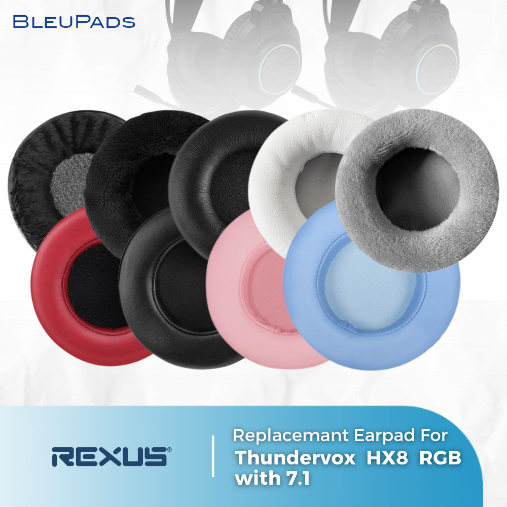 Earpad Earcup Earcushion Rexus Thundervox HX8 RGB with 7.1 Busa Bantalan Foam Pads