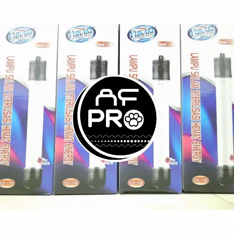 Lampu UV Ultraviolet anti lumut bakteri sterilisasi LAMPU UV YUKARI 11WATT