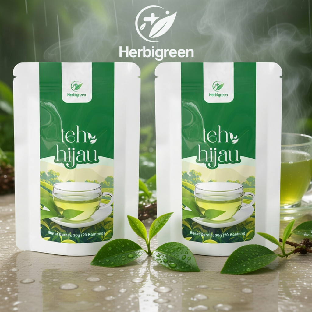 HERBIGREENTeh Jati Cina Celup Teh Diet Detox Daun Jati China Celup Teh Daun Jati Cina Celup Teh Jati