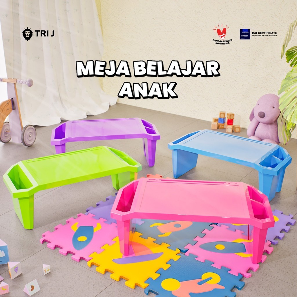 Meja Belajar plastik meja belajar Anak-Anak Bahan Plastik