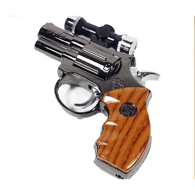 Vapa Zipp , , ,Lighter Korek Api Unik Murah Model Pistol Gas Bara Multifungsi Laser Senter Lighter M