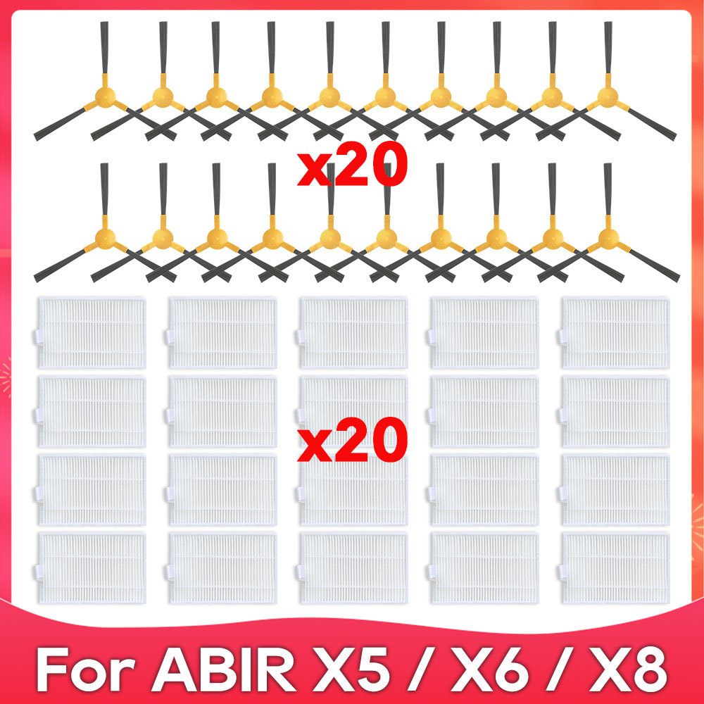 Compatible For ABIR X5 / X6 / X8 / Genio Navi N600 / REDMOND RV-R650S / 670S Robotic Vacuums Accesso