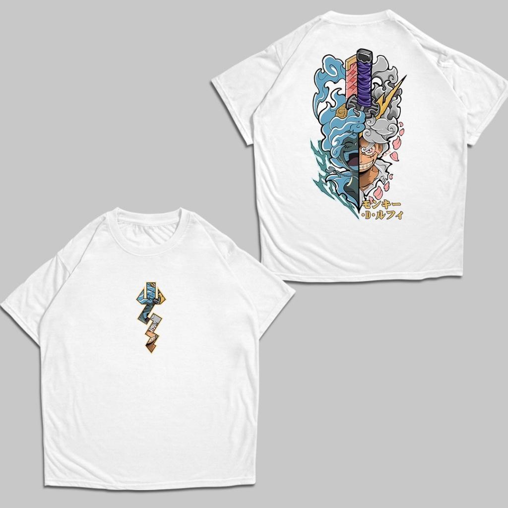 kapas murni TPM KAOS DISTRO HITAM JEPANG | BAJU KAOS PRIA WANITA | KAOS JEPANG LUFFY PEDANG A67| DIS
