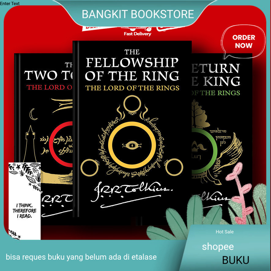 bukuThe Fellowship of the Ring | The Two Towers | The Return of the King | The Hobbit (The Lord of T