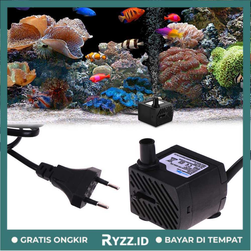 PROMO Pompa Air Aquarium Ikan Submersible Pump Fish Tank 220-240V JINGNUO - Pompa Air Celup Aquarium