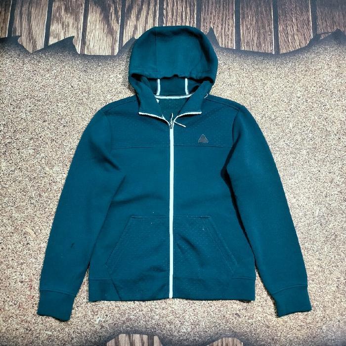 jaket zip hoodie prua FLYWALK jemper pria murah bagus size L