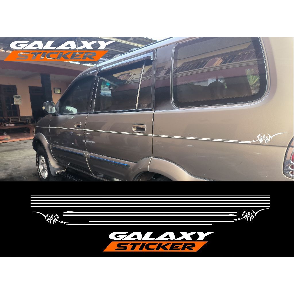 stiker striping isuzu panther grand touring