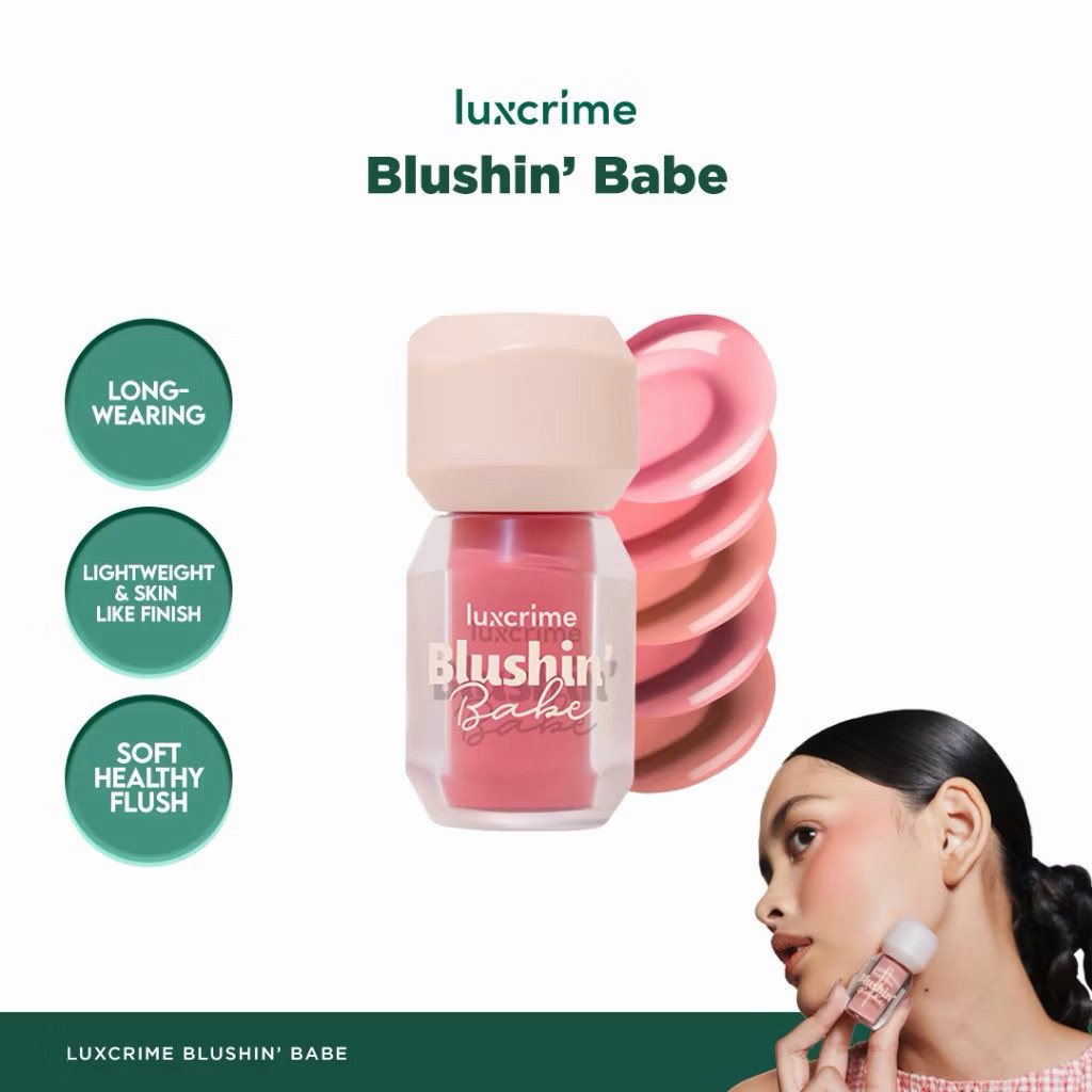 LUXCRIME BLUSHIN’ BABE LIQUID BLUSH