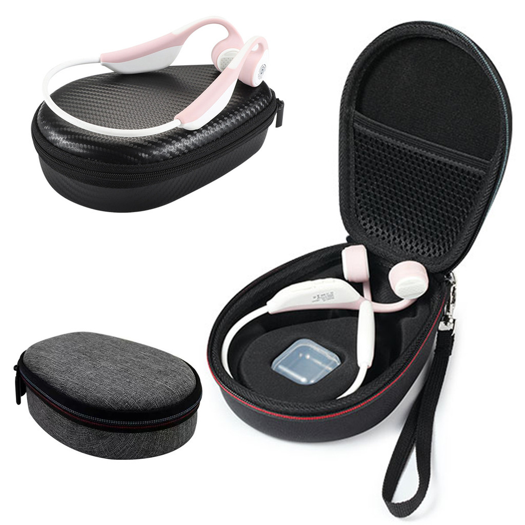 Headphone Storage Box for AfterShokz Aeropex AS800/OpenMove AS660/AS650 TREKZ AIR Headphone Carrying