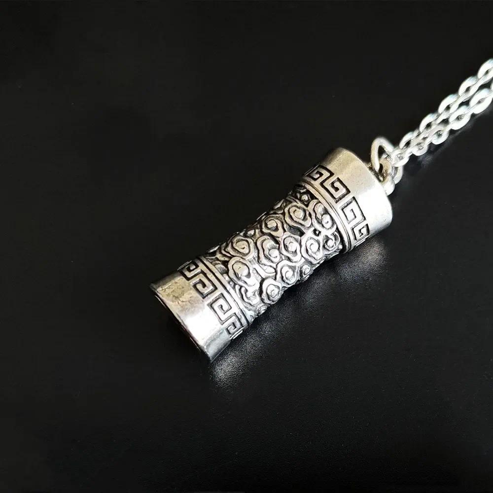 9 styles Openable Necklace Pendant Cylindrical Mini Jar Locket Vintage Memorial Jewelry