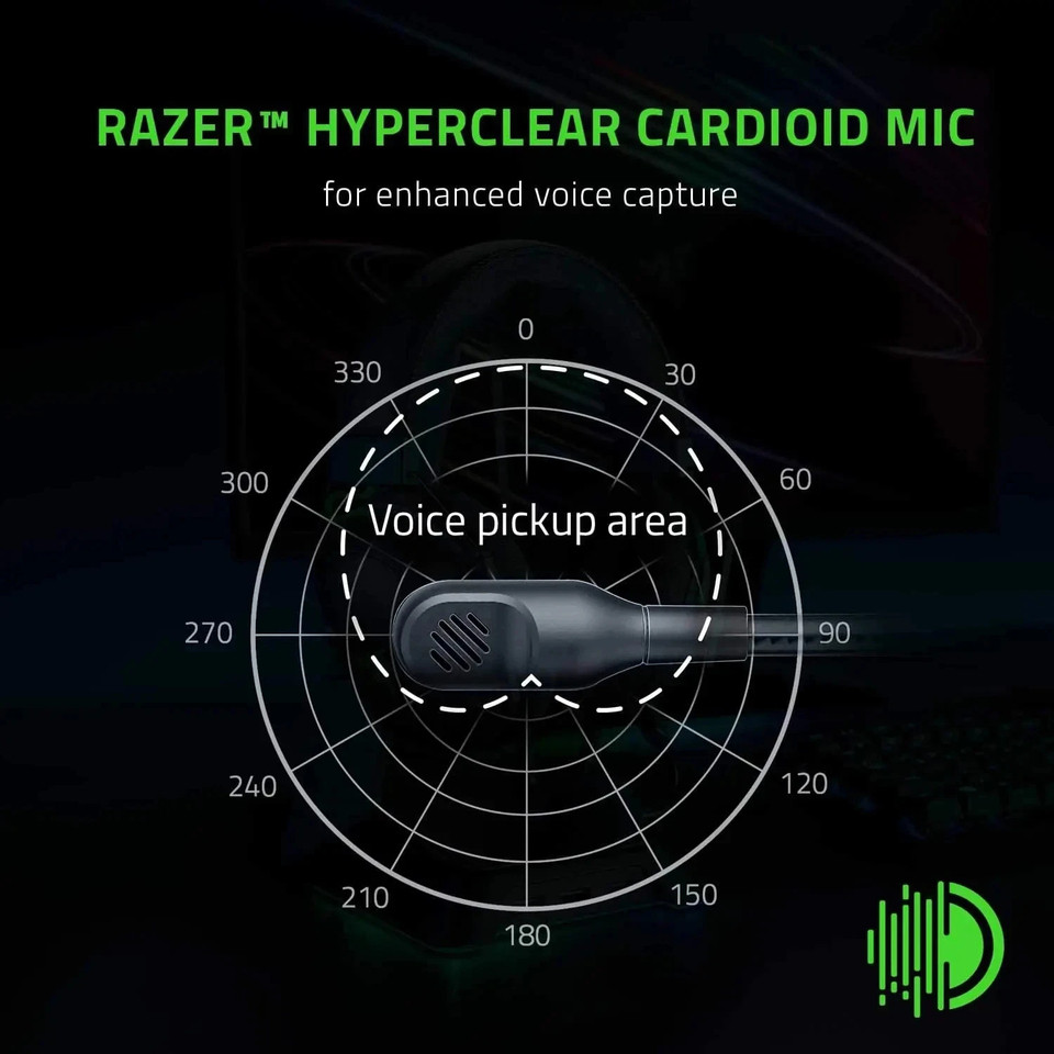 Razer BlackShark V2 X Wired Gaming Headset: 7.1 Surround Sound- Game For PS4,PS5, Nintendo Switch, X