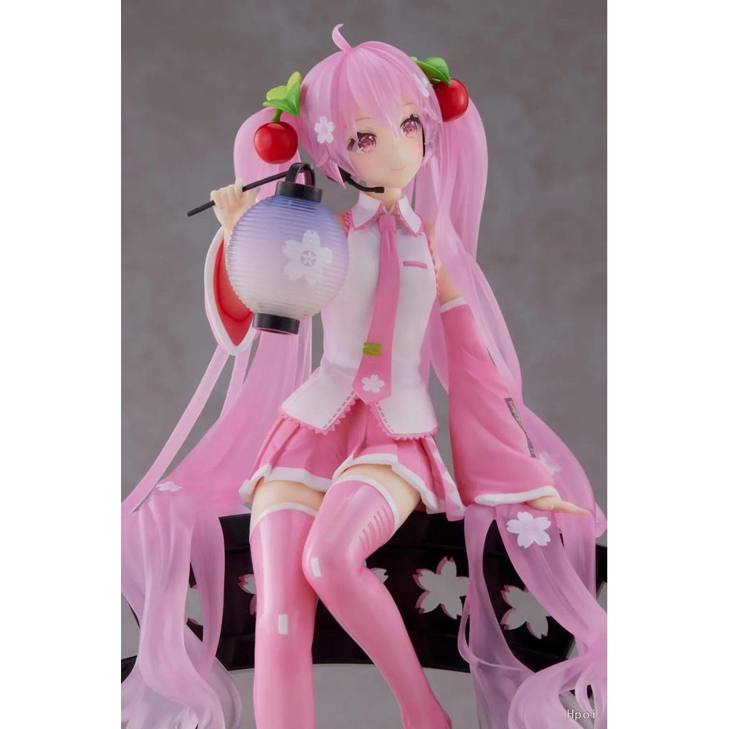 In Stock Original TAITO Hatsune Miku Artist Masterpiece Advanced Version Sakura Miku~Sakura Lantern 